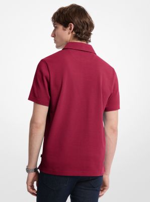Stretch Cotton Polo Shirt
