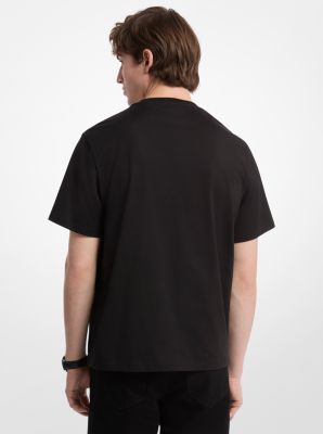 Grafik-T-Shirt aus Baumwolle mit Logo