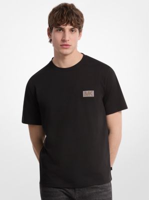 Grafik-T-Shirt aus Baumwolle mit Logo image number 0