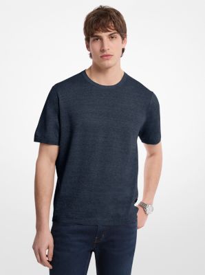 Linen and Cotton T-Shirt