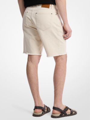 Shorts aus ausgefranstem Denim image number 1