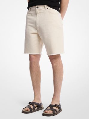 Michael Kors Frayed Denim Shorts