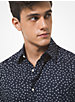 Mini Floral Stretch Cotton Short-Sleeve Shirt image number 1