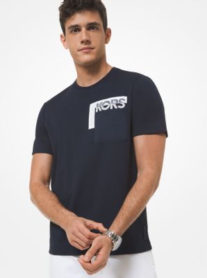 michael kors men's black t shirt