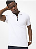 Pima Cotton Quarter-Zip Polo Shirt image number 0