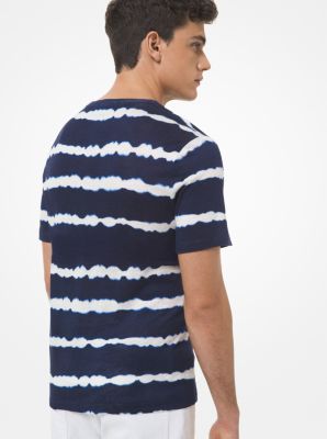 Tie-Dye Linen Blend T-Shirt | Michael Kors [US]
