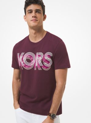 michael kors t shirt purple