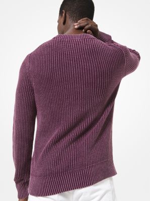 michael kors sweaters mens purple