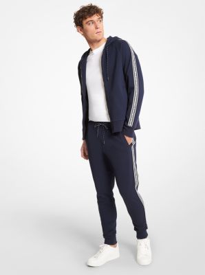 Michael Kors Men's Fleece Logo Drawstring Jogger Pants - Macy's