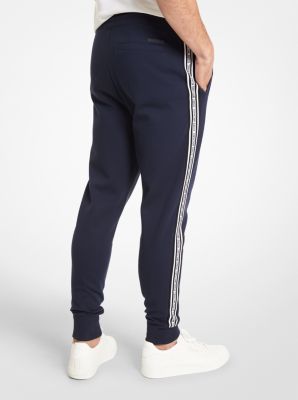 Michael Kors Men's Fleece Logo Drawstring Jogger Pants - Macy's