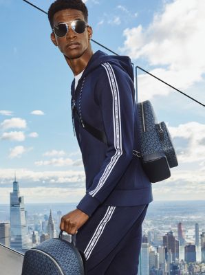 Logo Tape Cotton Blend Jogger