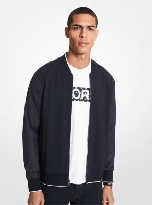 Michael kors hot sale baseball jacket