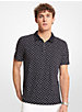 Paisley Stretch Cotton Polo Shirt image number 0