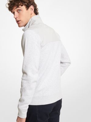 Veste de surv&ecirc;tement en m&eacute;lange de coton