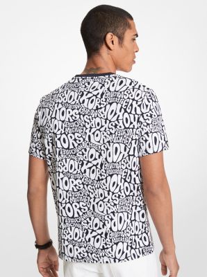 T-shirt en coton &agrave; logo graphique