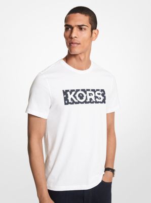 Paisley Logo Cotton T-Shirt