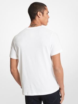 Paisley Logo Cotton T-Shirt