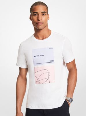 Camiseta de algodón con logotipo