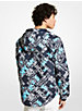 Graphic Logo Woven Hooded Jacket image number 1