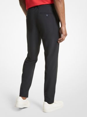 Pantalon de golf ajusté en coton extensible