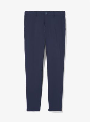 Slim-Fit Stretch Cotton Golf Pants