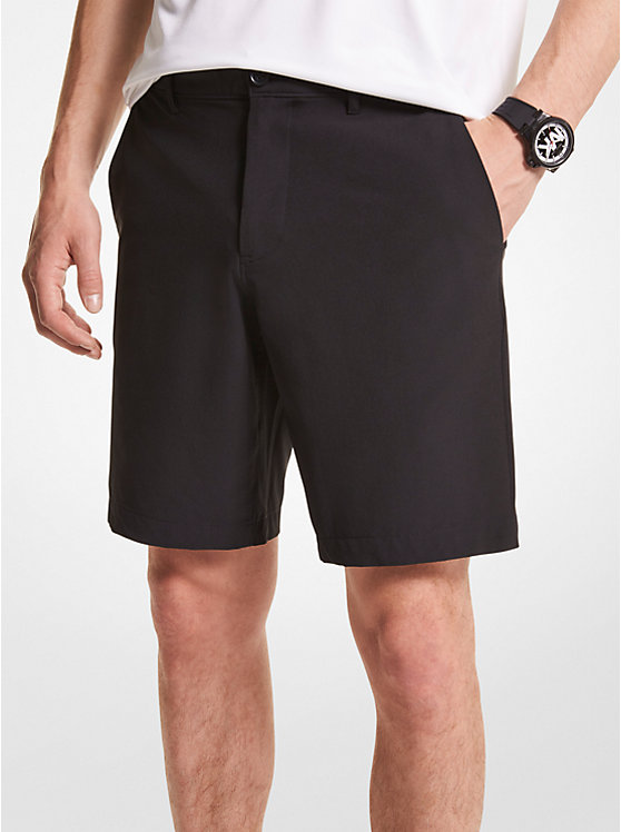 Slim-Fit Woven Golf Shorts image number 0