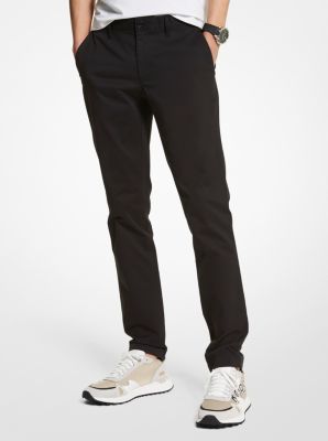 Pantalone chino slim-fit in misto cotone image number 0