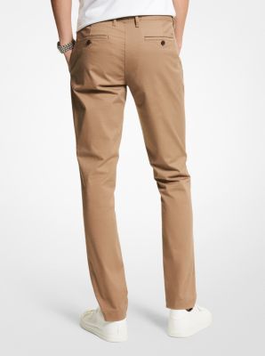 Slim-fit-Chinohose aus Baumwollmischgewebe