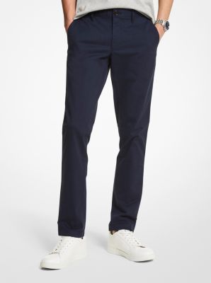 Slim Fit Cotton-Blend Chino Pants image number 0