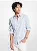 Slim-Fit Stretch Cotton Stripe Shirt image number 0