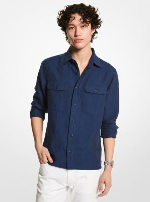 Michael kors store shirts mens grey