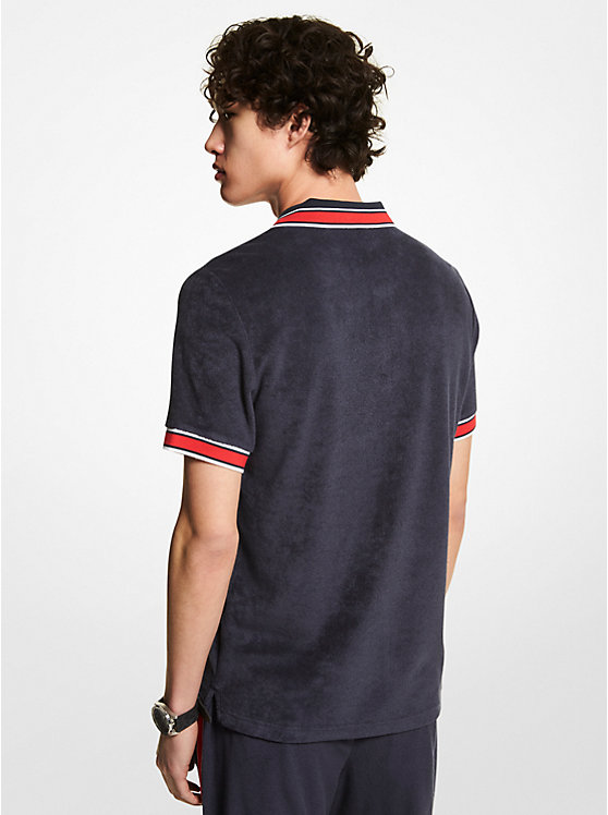 French Terry Polo Shirt image number 1