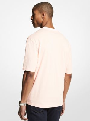 Michael kors t shirt cheap mens pink