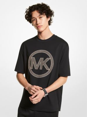 Logo Charm Cotton T-shirt | Michael Kors
