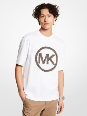 Logo Charm Cotton T-shirt | Michael Kors