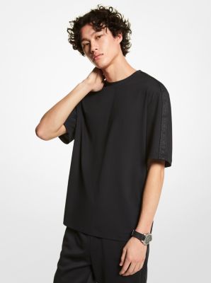 Logo Tape Cotton T-Shirt image number 0