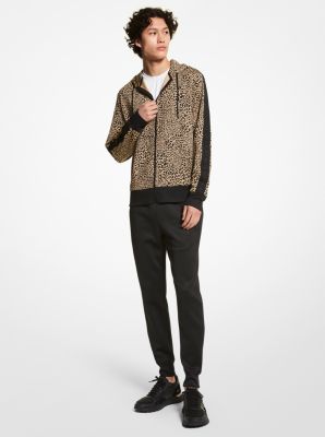 Cheetah print hoodie discount men's