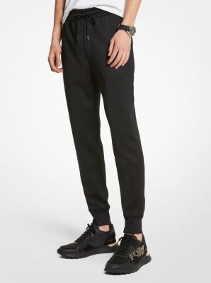 Buy Michael Kors Logo Tape Scuba Joggers, Black Color Men