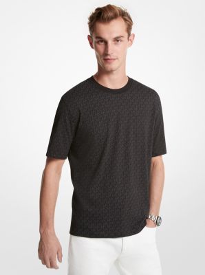 Oversized Logo Cotton T-Shirt | Michael Kors