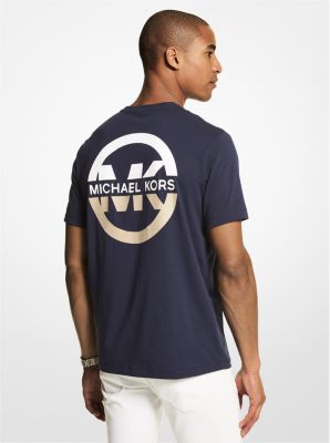 Logo Charm Cotton Jersey T-Shirt