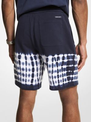 Tie Dye Cotton Shorts in MIDNIGHT | Michael Kors