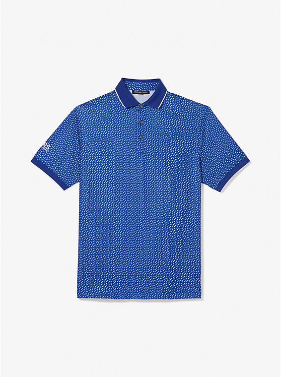 Printed Stretch Golf Shirt image number 2