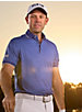 Printed Stretch Golf Shirt image number 3