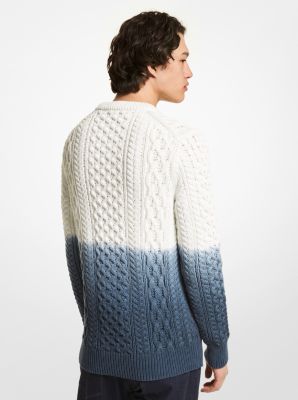 Ombre mens outlet sweater