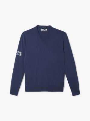 Chandail de golf en laine mérinos