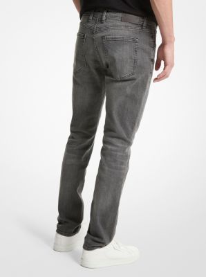 Grey Stretch Denim Jeans
