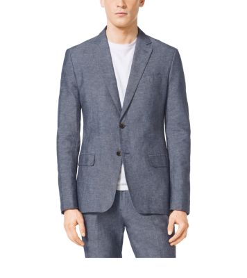 Michael kors hotsell chambray jacket