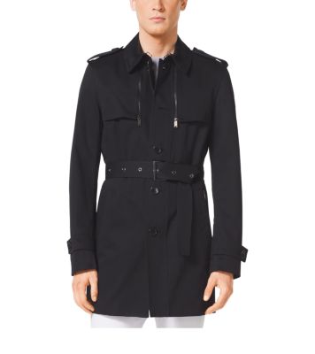 Cotton-Twill Trench Coat
