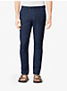 Slim-Fit Cotton and Linen Chinos image number 0
