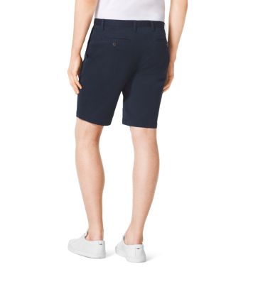Slim-Fit Stretch-Cotton Shorts